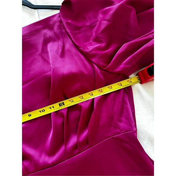 NWT Banana Republic FLUTTER-SLEEVE KNEE-LENGTH DRESS Size 12 - Picture 4 of 9